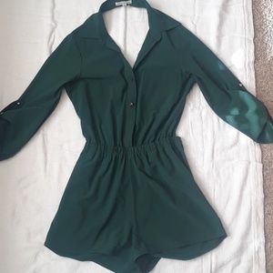Green romper